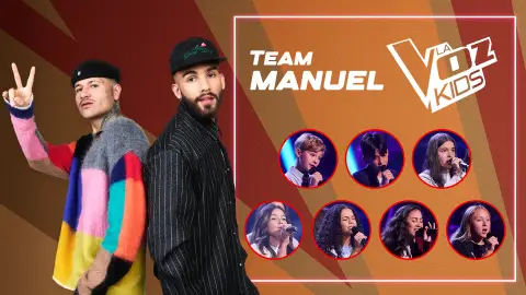 Equipo Manuel Turizo La Voz Kids Equipo Manuel Turizo La Voz Kids