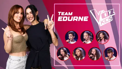 Equipo Edurne La Voz Kids Equipo Edurne La Voz Kids
