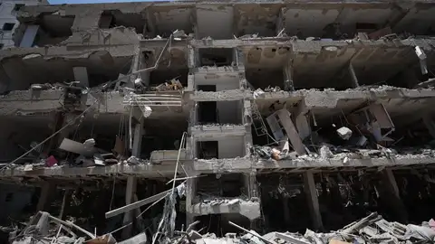 Un misil iraní ataca Tel Aviv. Un misil iraní ataca Tel Aviv.