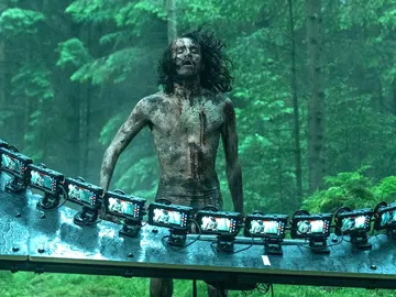 Rodaje de una escena de 28 años después Rodaje de una escena de 28 años después