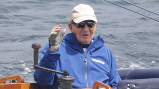El rey Juan Carlos en Sanxenxo