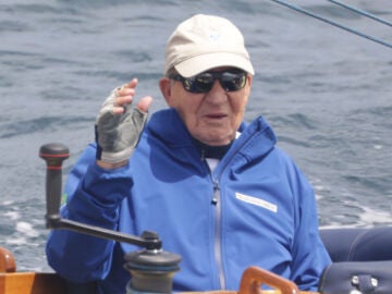 El rey Juan Carlos en Sanxenxo
