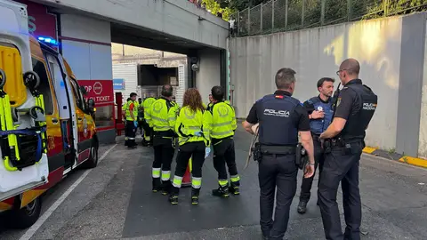 Empuja a una mujer al vacío en Méndez Álvario. Empuja a una mujer al vacío en Méndez Álvario.