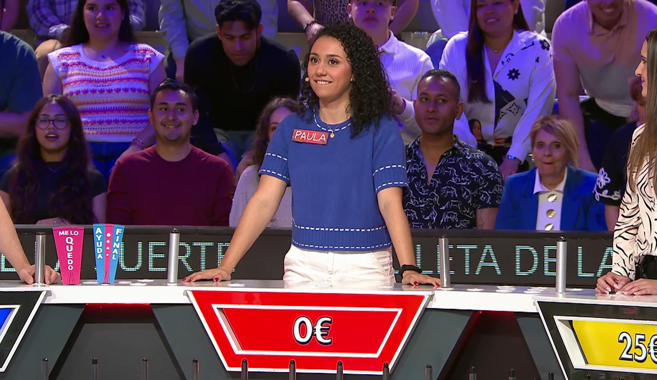 ¡Bote para Paula! La concursante arrasa con el panel y se hace con el gran premio