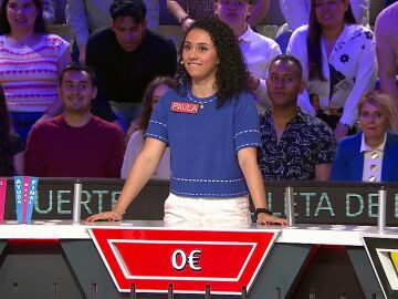 &iexcl;Bote para Paula! La concursante arrasa con el panel y se hace con el gran premio