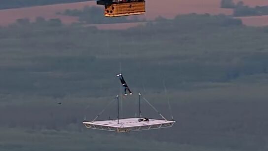 Sergey Boytsov desaf&iacute;a a la muerte sobre un globo aerost&aacute;tico