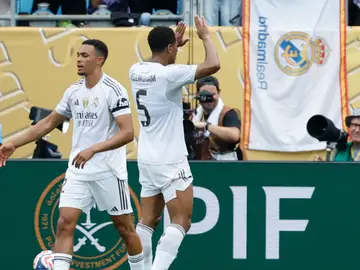 Antena 3 Deportes (23-06-25) Bellingham y Güler enmiendan el error de Asencio y regalan la primera victoria a Xabi Alonso en el Real Madrid Antena 3 Deportes (23-06-25) Bellingham y Güler enmiendan el error de Asencio y regalan la primera victoria a Xabi Alonso en el Real Madrid