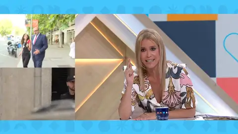 Afra Blanco en Espejo Público. Afra Blanco en Espejo Público.