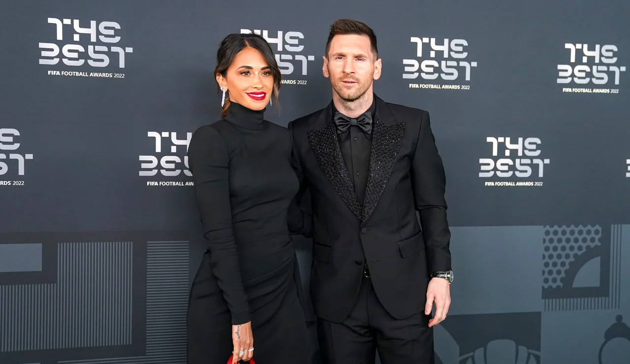 Leo Messi y Antonella Roccuzzo
