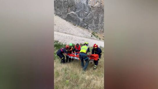 Rescatado un senderista accidentado en la ruta del R&iacute;o Borosa, en el Parque Natural de Cazorla