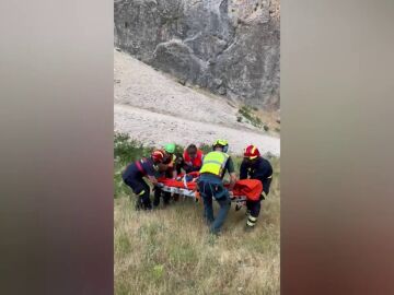 Rescatado un senderista accidentado en la ruta del Río Borosa, en el Parque Natural de Cazorla