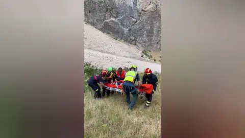 Rescatado un senderista accidentado en la ruta del Río Borosa, en el Parque Natural de Cazorla Rescatado un senderista accidentado en la ruta del Río Borosa, en el Parque Natural de Cazorla