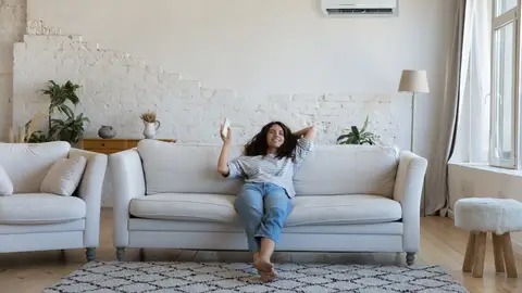 Casa con aire acondicionado Casa con aire acondicionado