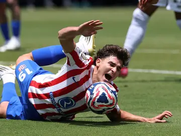 Julián Álvarez en el duelo ante Botafogo Julián Álvarez en el duelo ante Botafogo