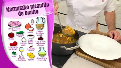 Ingredientes Marmitako picantito de bonito Ingredientes Marmitako picantito de bonito