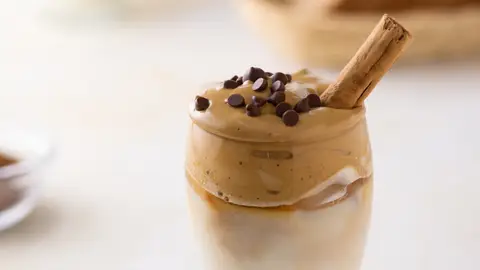 Mousse de café y cacao Mousse de café y cacao