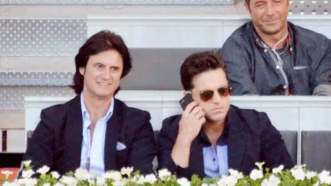 Poty Castillo y David Bustamante Poty Castillo y David Bustamante