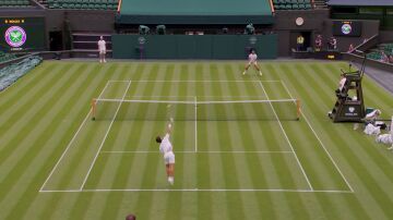 Así estrenaron Alcaraz y Djokovic la central de Wimbledon