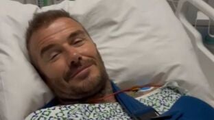 David Beckham, ingresado en el hospital