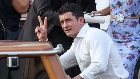 Orlando Bloom en Venecia para la boda de Jeff Bezos Orlando Bloom en Venecia para la boda de Jeff Bezos