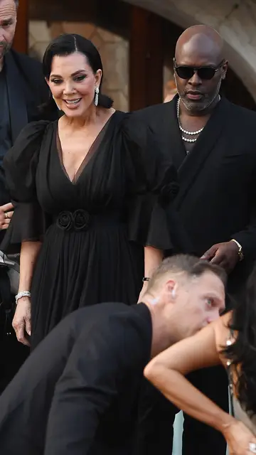 Kris Jenner en la preboda de Lauren Sánchez y Jeff Bezos Kris Jenner en la preboda de Lauren Sánchez y Jeff Bezos