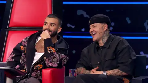 Kapo revoluciona el plató de La Voz Kids: se planta los tacones de Eva Kapo revoluciona el plató de La Voz Kids: se planta los tacones de Eva