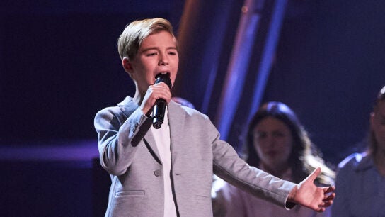 Lucas, talent de La Voz Kids