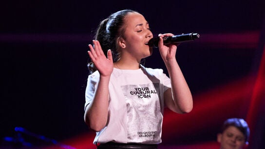 Geraldine, talent de La Voz Kids