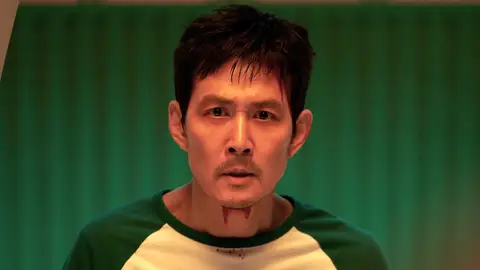 Lee Jung-jae en El juego del calamar Lee Jung-jae en El juego del calamar