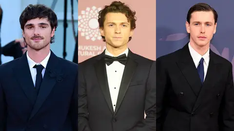 Jacob Elordi, Tom Holland y Harris Dickinson Jacob Elordi, Tom Holland y Harris Dickinson