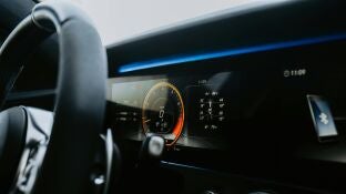 Imagen de archivo del interior de un coche.