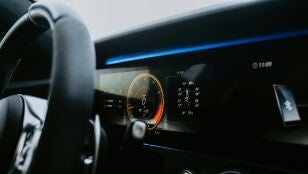 Imagen de archivo del interior de un coche.