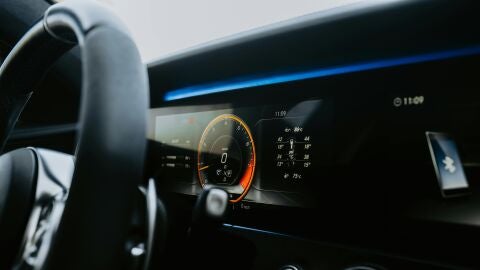 Imagen de archivo del interior de un coche.