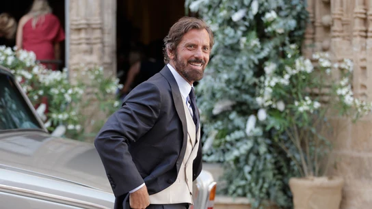 Quique Sánchez-Flores en la boda de su hija, Paty Quique Sánchez-Flores en la boda de su hija, Paty