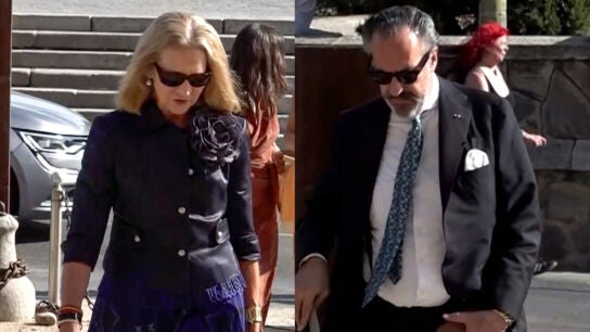 La infanta Elena y Jaime de Marichalar