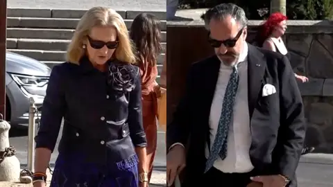 La infanta Elena y Jaime de Marichalar La infanta Elena y Jaime de Marichalar