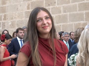 Berenice Lobat&oacute;n en la boda de Paty S&aacute;nchez-Flores
