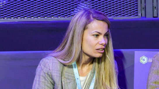 Carla Goyanes, en el tenis