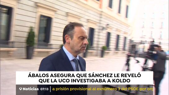 Ábalos habría confirmado que Pedro Sánchez le revelo en 2023 que la UCO estaba investigando a Koldo García
