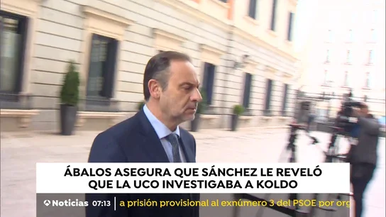 Ábalos habría confirmado que Pedro Sánchez le revelo en 2023 que la UCO estaba investigando a Koldo García Ábalos habría confirmado que Pedro Sánchez le revelo en 2023 que la UCO estaba investigando a Koldo García