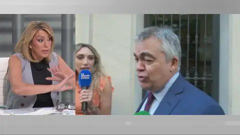 Susana Díaz en Espejo Público. Susana Díaz en Espejo Público.