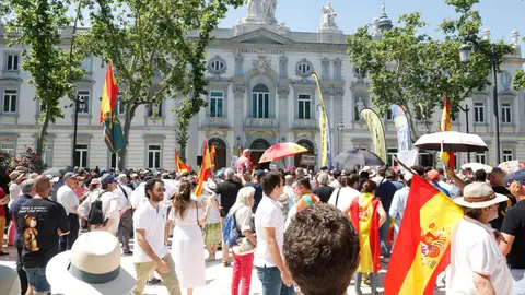 Concentración en Madrid convocada por cinco asociaciones de jueces y fiscales frente a la sede del Tribunal Supremo Concentración en Madrid convocada por cinco asociaciones de jueces y fiscales frente a la sede del Tribunal Supremo