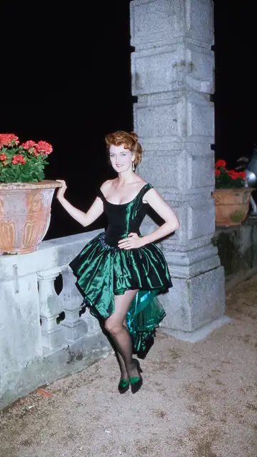 Francesca Thyssen de joven Francesca Thyssen de joven