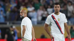 Guardiola camina por el Camping World Stadium de Orlando Guardiola camina por el Camping World Stadium de Orlando