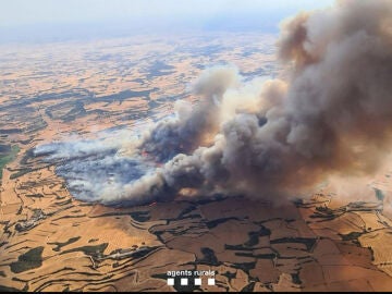 Incendio de Torrefeta (Lleida)