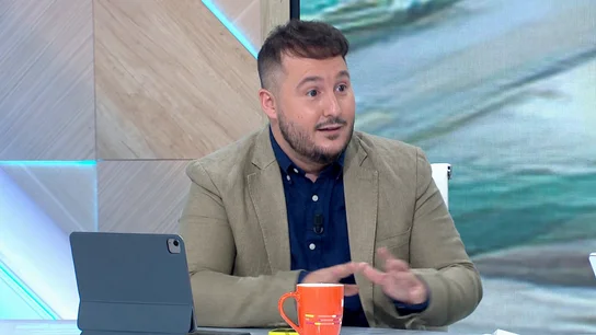 Joan Guirado en Espejo Público. Joan Guirado en Espejo Público.