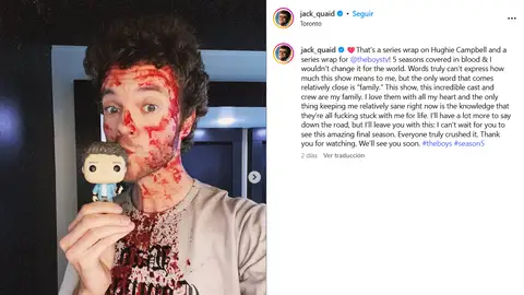 Jack Quaid de despide de The Boys Jack Quaid de despide de The Boys