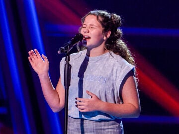 María Eugenia, talent de La Voz Kids