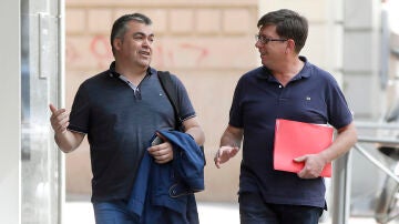 Paco Salazar y Santos Cerdán