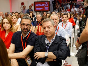 Imagen de Page en el Comité Federal del PSOE